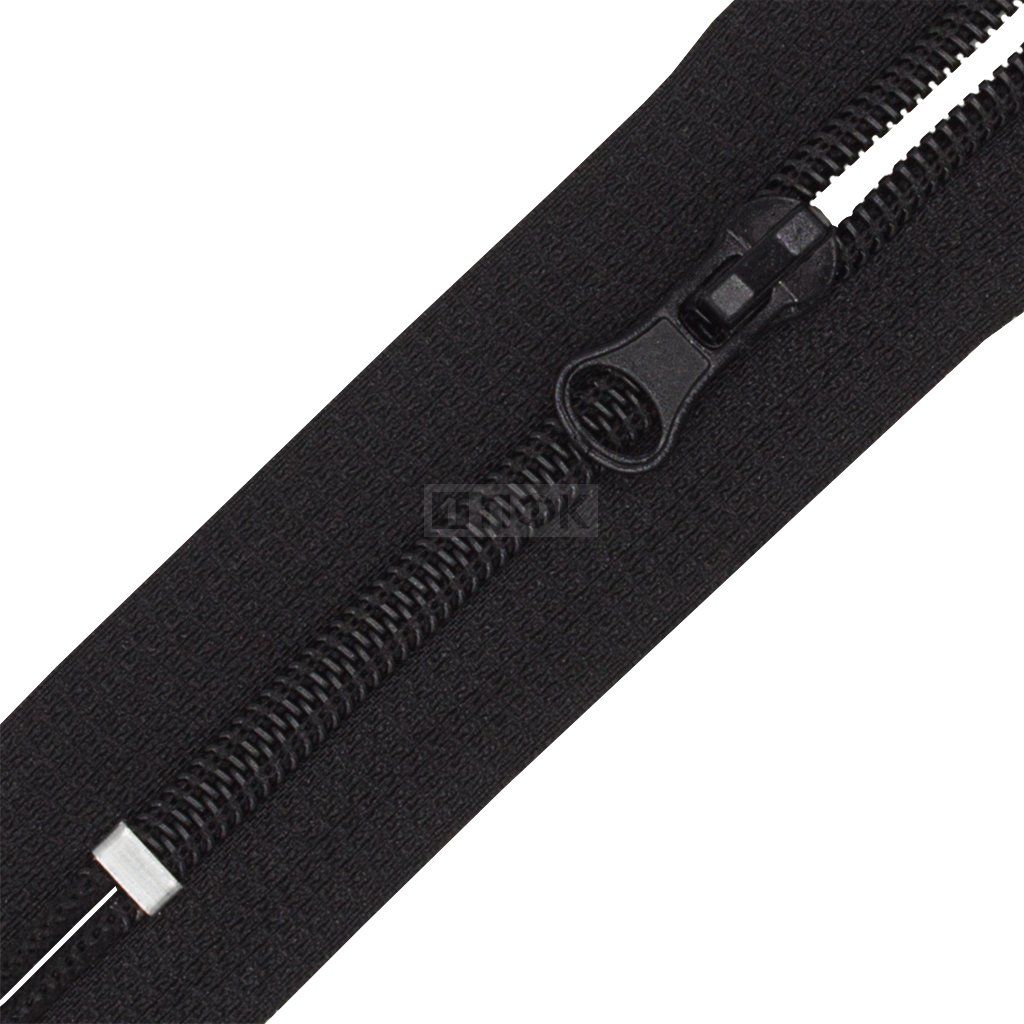 Молния спиральная (витая) тип 5 30см н/р цв 322 черный груша (уп 100шт)