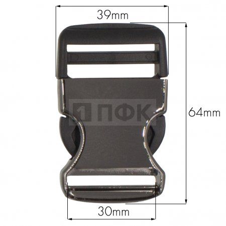 Фастекс (защелка-трезубец) комбинированный ПП 30мм Арт.1522 Combo цв черный (уп 52шт/кор 728) Фастекс (защелка-трезубец) комбинированный ПП 30мм Арт.1522 Combo цв черный (уп 52шт/кор 728)