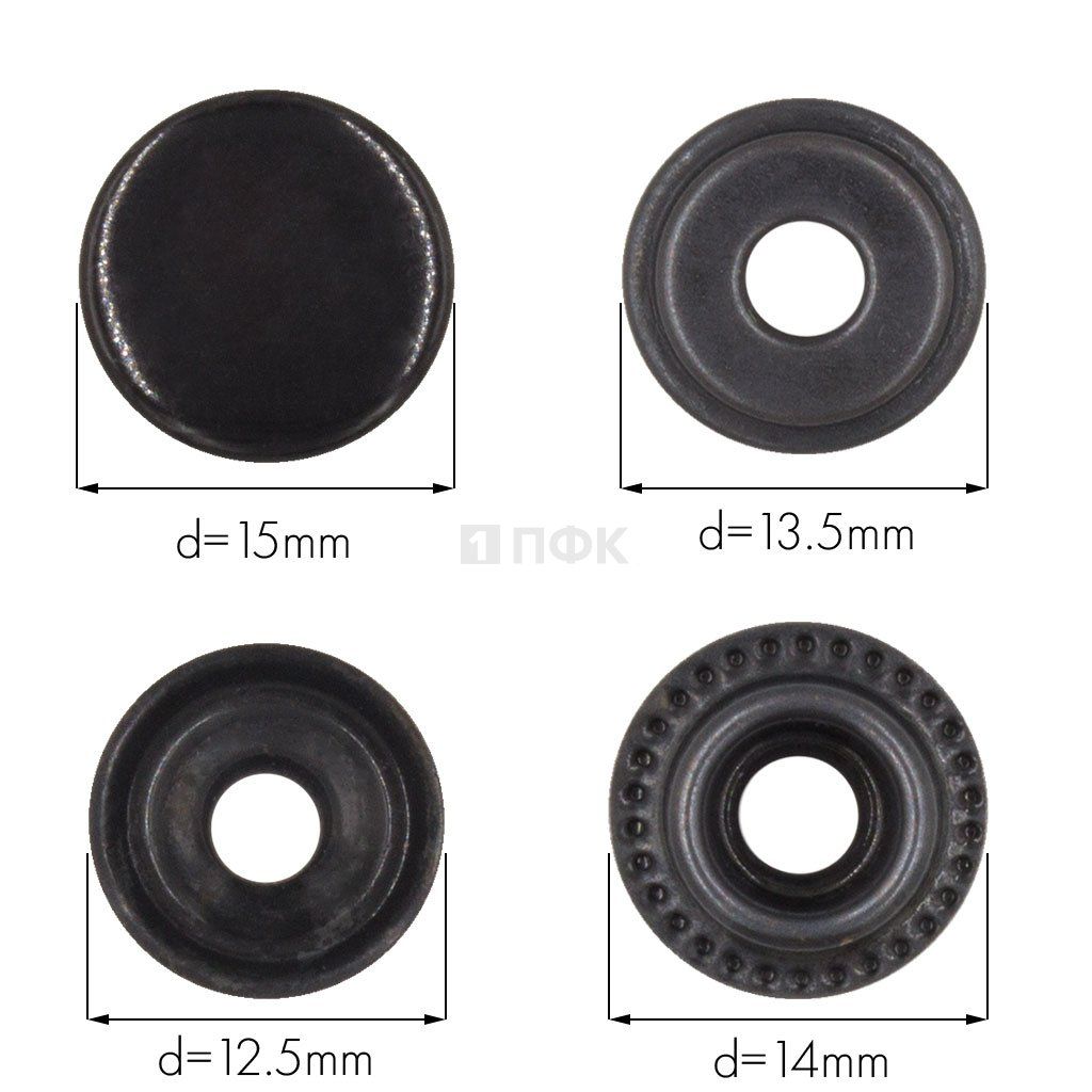 Кнопка для одежды 15мм №61 нерж цв оксид (уп 720шт) NEW STAR — ПФКР Кнопка для одежды 15мм №61 нерж цв оксид (уп 720шт) NEW STAR