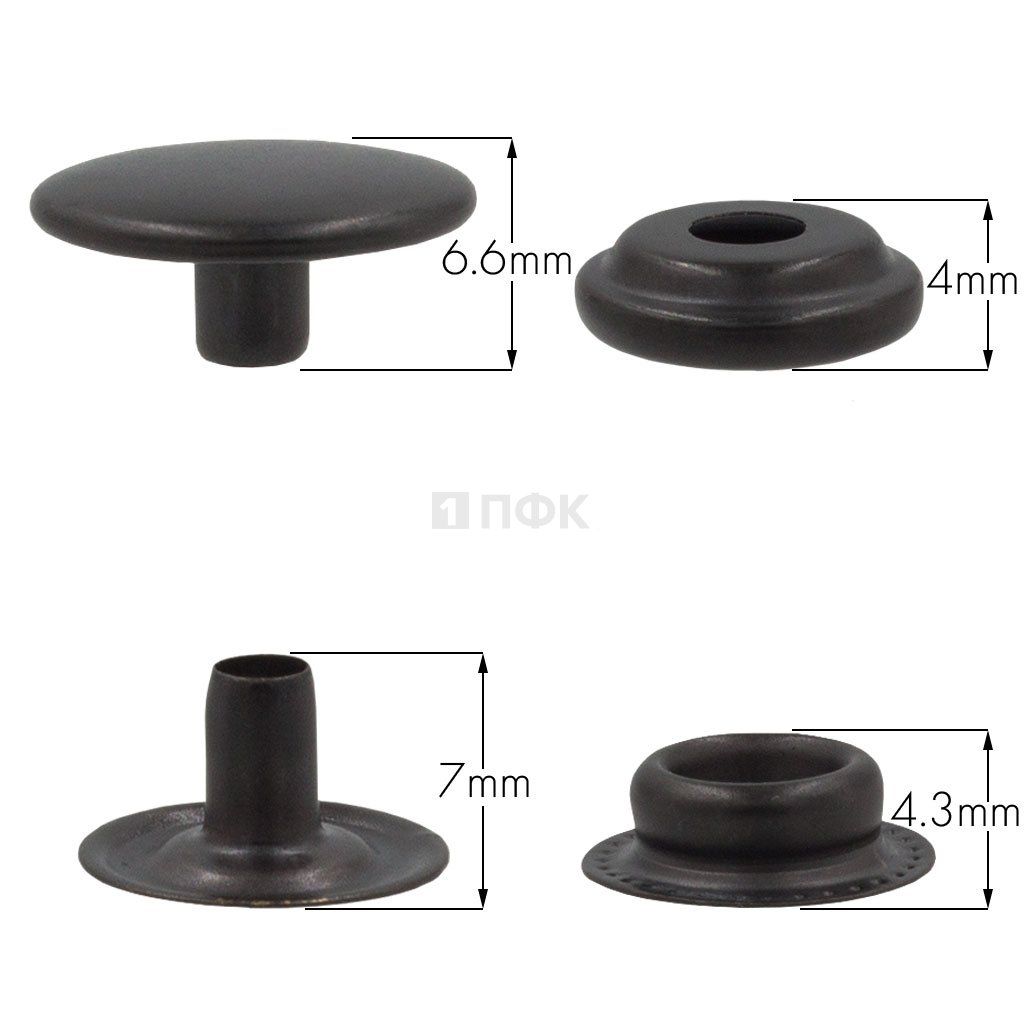 Кнопка для одежды 15мм №61 сталь цв оксид (уп 720шт) NEW STAR — ПФКР Кнопка для одежды 15мм №61 сталь цв оксид (уп 720шт) NEW STAR