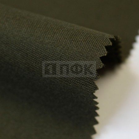 Ткань Габардин 100%ПЭ 154 гр/кв.м цв хаки 18 (рул 50м)