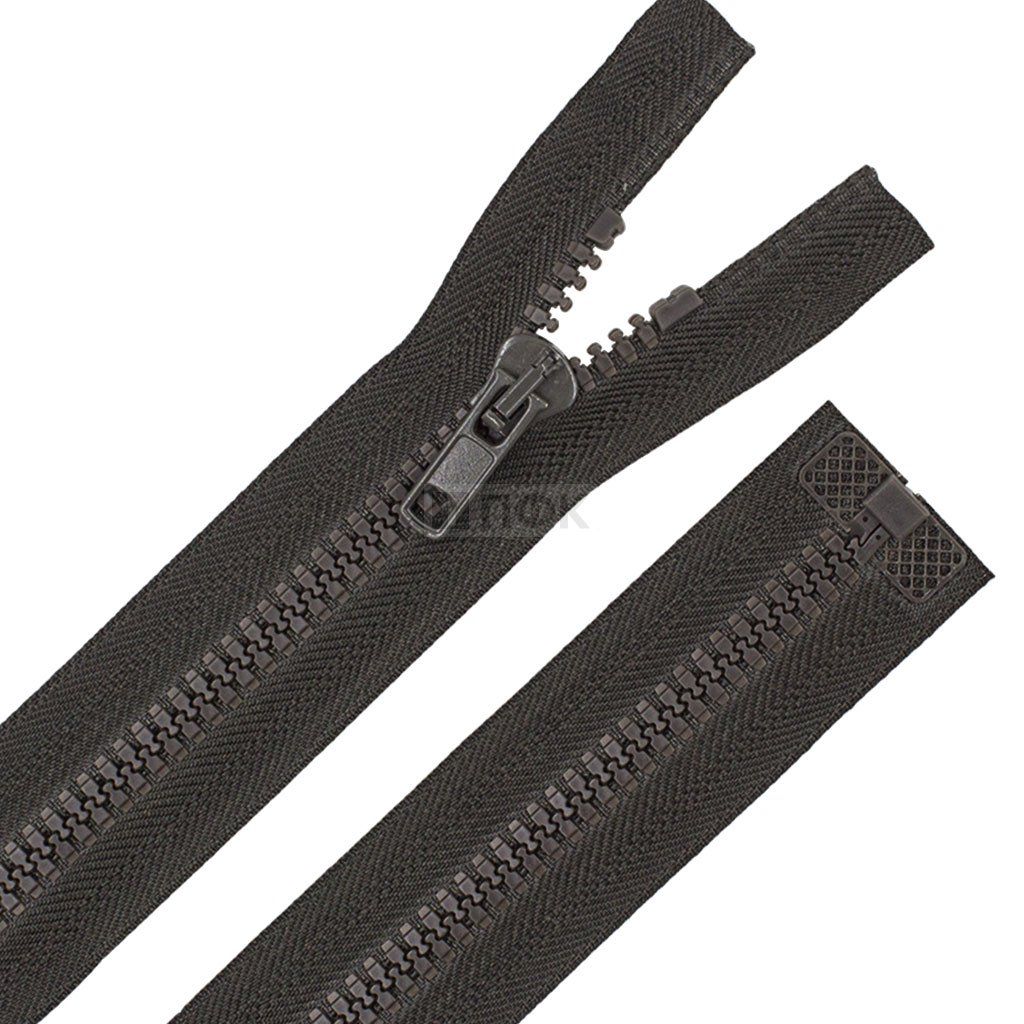 Молния тракторная тип 5 75см разъем цв 328 (уп 50шт) улучшен 26,6 гр/рулонка 4,5гр/бегунок — ПФКР Молния тракторная тип 5 75см разъем цв 328 (уп 50шт) улучшен 26,6 гр/рулонка 4,5гр/бегунок