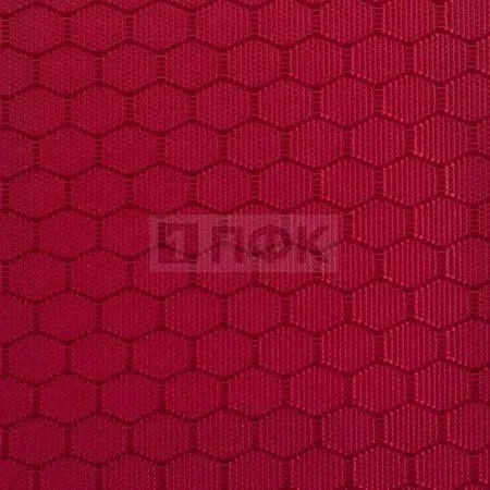 Ткань Oxford 300D PU1000 155гр/м2 Соты шир 150см цв 162 красный (рул 100м)