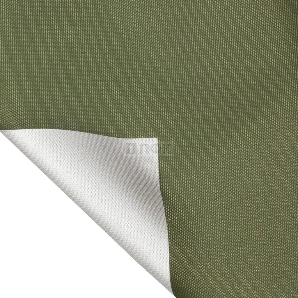 Ткань Oxford 210D PU1000 75гр/м2 шир 150см цв 420 хаки (рул 100м) — ПФКР Ткань Oxford 210D PU1000 75гр/м2 шир 150см цв 420 хаки (рул 100м)