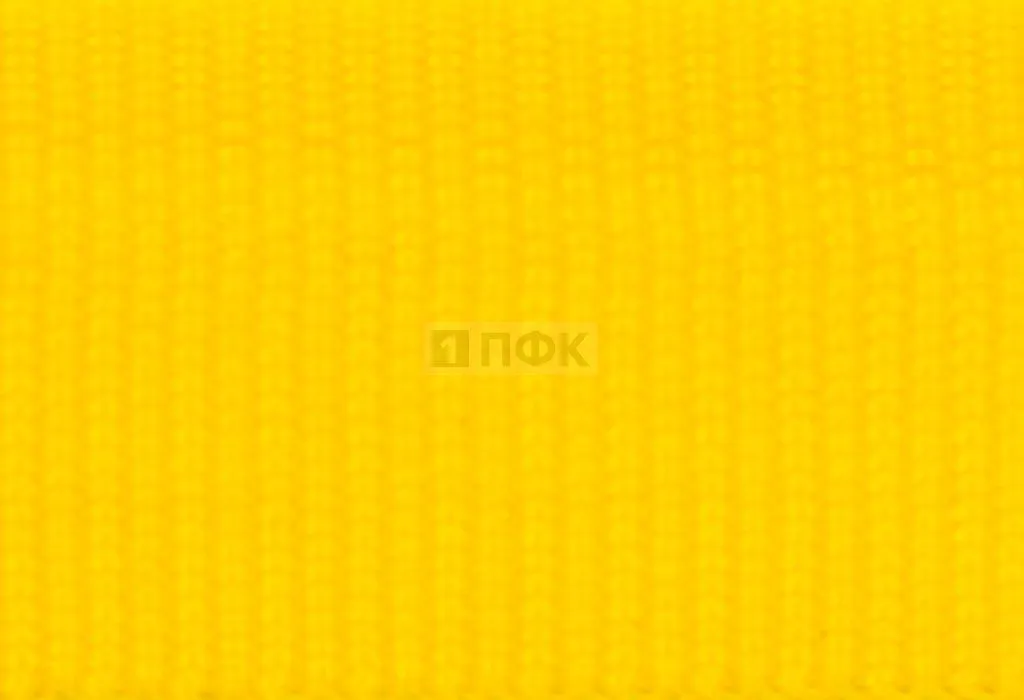 Стропа текстильная (лента ременная) 25мм 17,5 гр/м цв 100 желтый (рул 50м/уп 3000м)