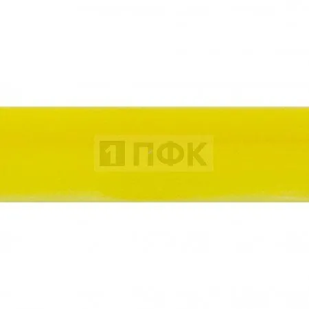 Пластиковый кант Кедер раздвоенный первичное сырье 3,5мм/6мм цв желтый (уп 250м/1000м)