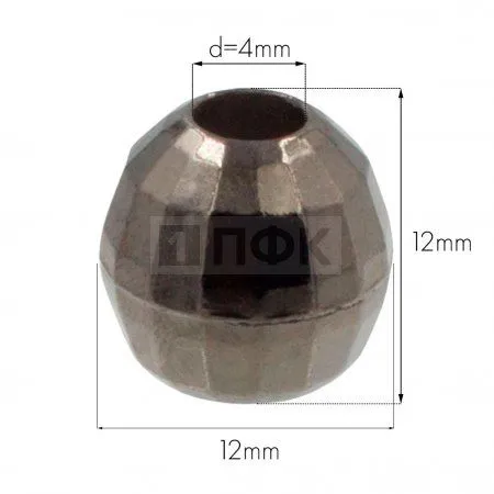 Наконечник для шнура пластик L2 цв никель тем (уп 500шт) Наконечник для шнура пластик L2 цв никель тем (уп 500шт)