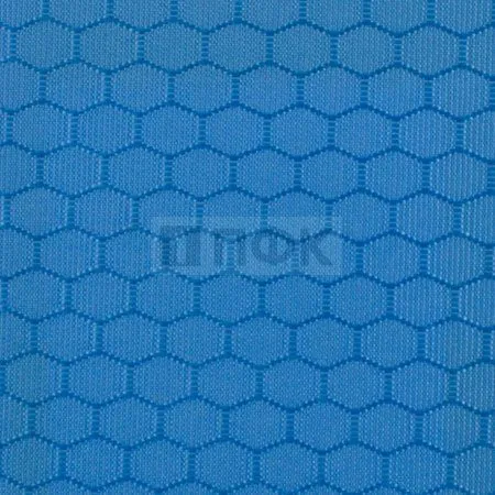 Ткань Oxford 300D PU1000 155гр/м2 Соты шир 150см цв 264 голубой (рул 100м)
