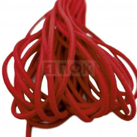 Резинка шляпная (шнур резинка) 2,5мм цв 162 (уп 100м) Резинка шляпная (шнур резинка) 2,5мм цв 162 (уп 100м)